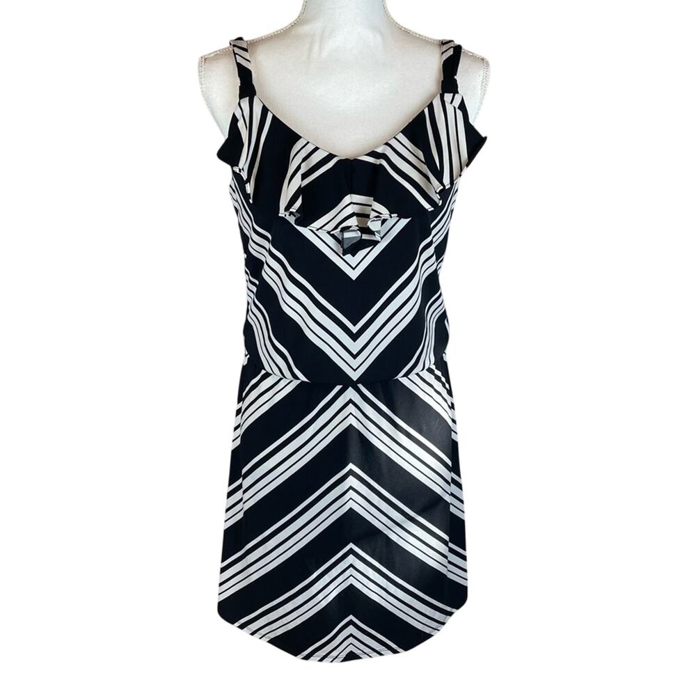 White House Black Market Dress Small Travel Vacation Beach Cruise Resort Coastal